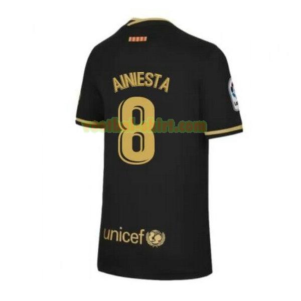 a.iniesta 8 barcelona uit shirt 2020-2021 mannen