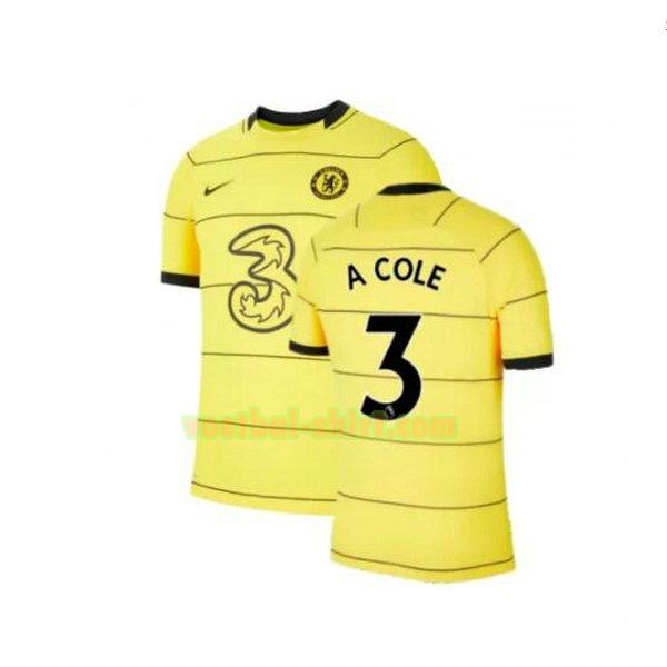 a cole 3 chelsea 3e shirt 2021 2022 geel mannen