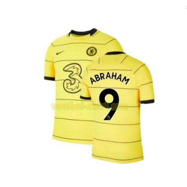 abraham 9 chelsea 3e shirt 2021 2022 geel mannen