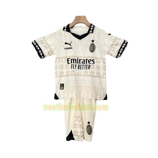 ac milan fourth shirt 2024 2025 wit kinderen