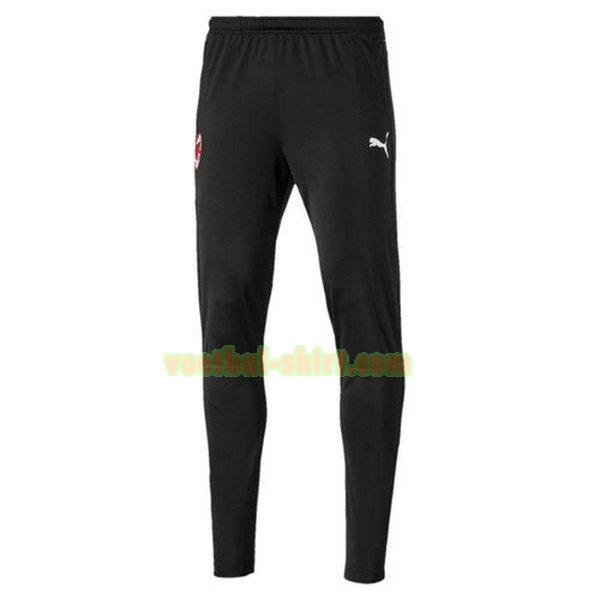 ac milan pantalón 2020-2021 zwart mannen