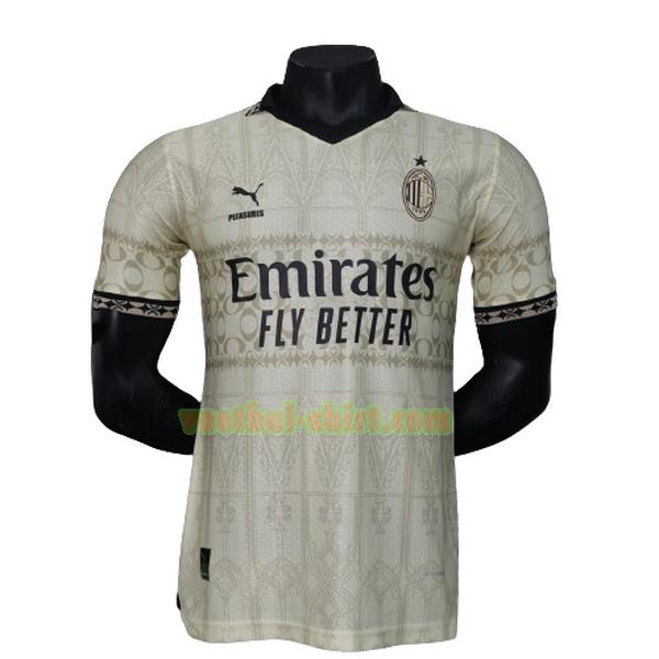 ac milan player fourth camiseta 2023 2024 blanco hombre