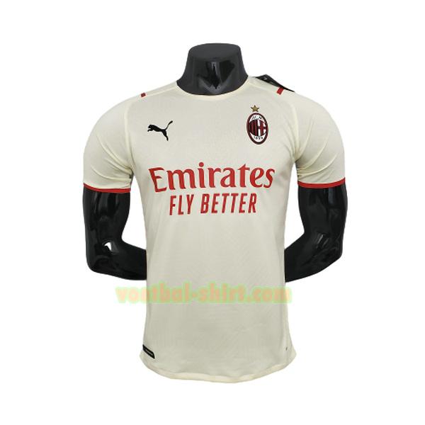 ac milan player uit shirt 2021 2022 wit mannen