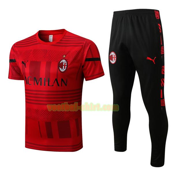 ac milan set opleiding 2022 2023 rood mannen