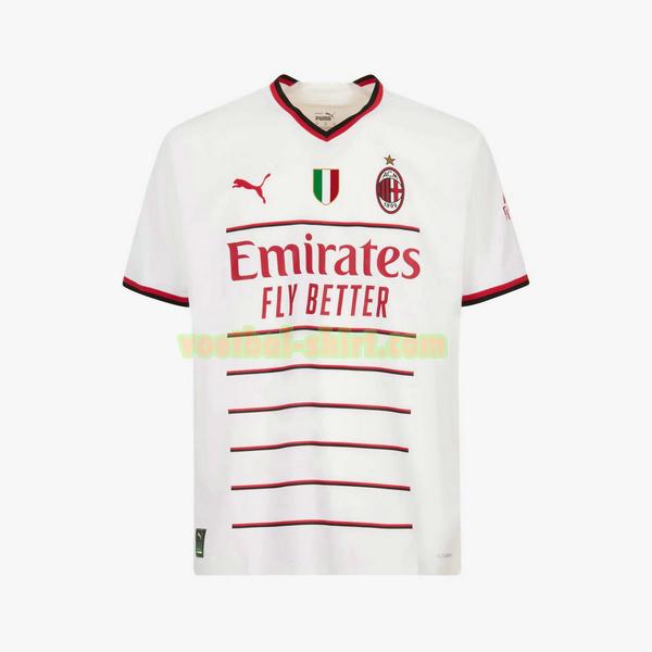 ac milan uit shirt 2022 2023 thailand wit mannen