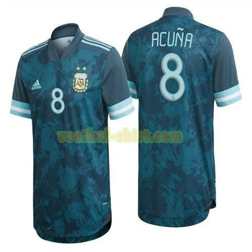 acuna 8 argentinië uit shirt 2020 mannen