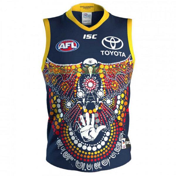 adelaide crows indigenous shirt 2020 blauw mannen