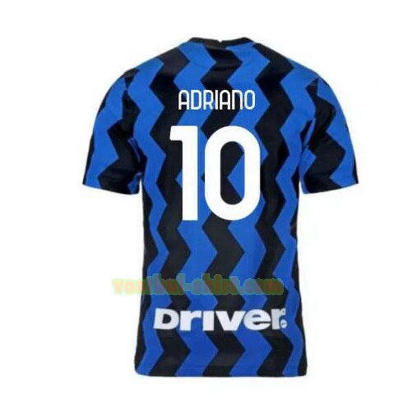 adriano 10 inter milan thuis shirt 2020-2021 mannen