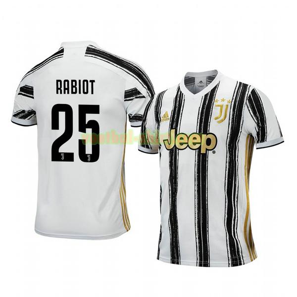 adrien rabiot 25 juventus thuis shirt 2020-2021 mannen