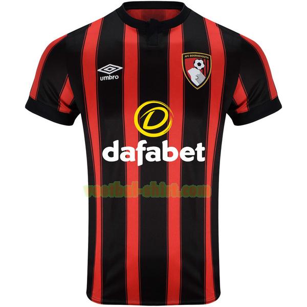 afc bournemouth thuis shirt 2023 2024 thailand rood zwart mannen