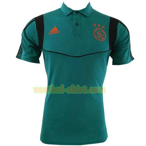 ajax poloshirt 2019-2020 groen mannen