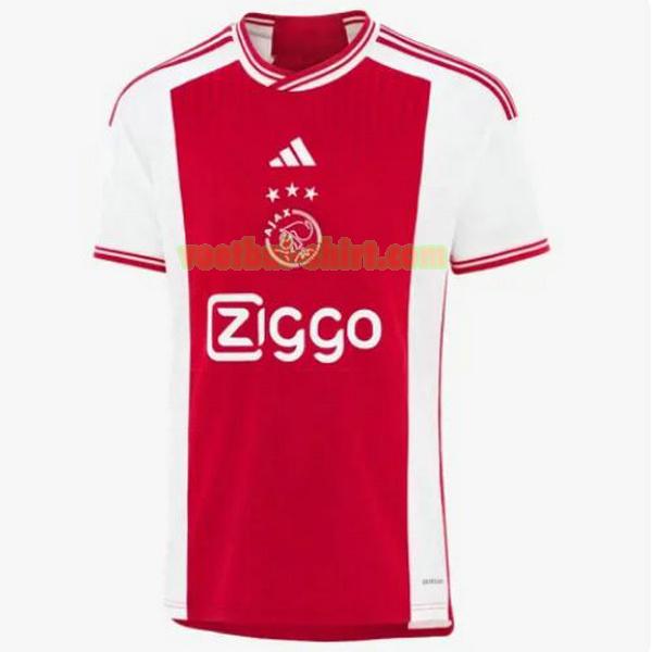 ajax thuis shirt 2023 2024 rood wit mannen