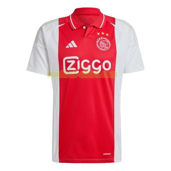 ajax thuis shirt 2024 2025 rood wit mannen