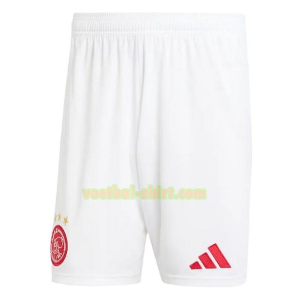 ajax thuis shorts 2024 2025 wit mannen