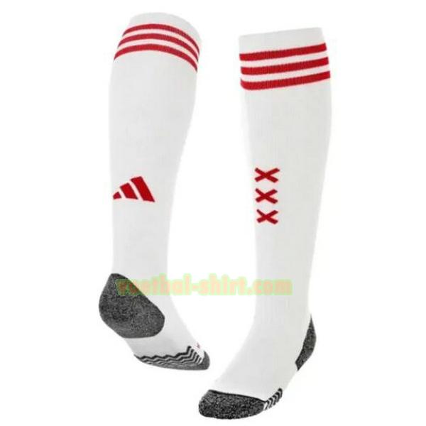 ajax thuis sokken 2023 2024 rood wit mannen