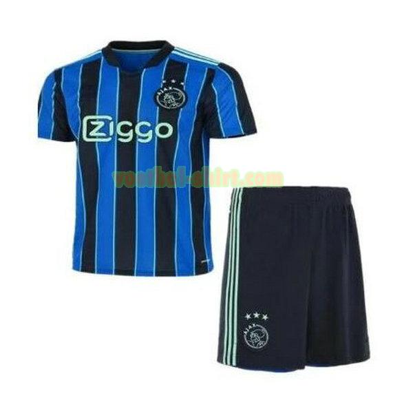 ajax uit shirt 2021 2022 blauw kinderen