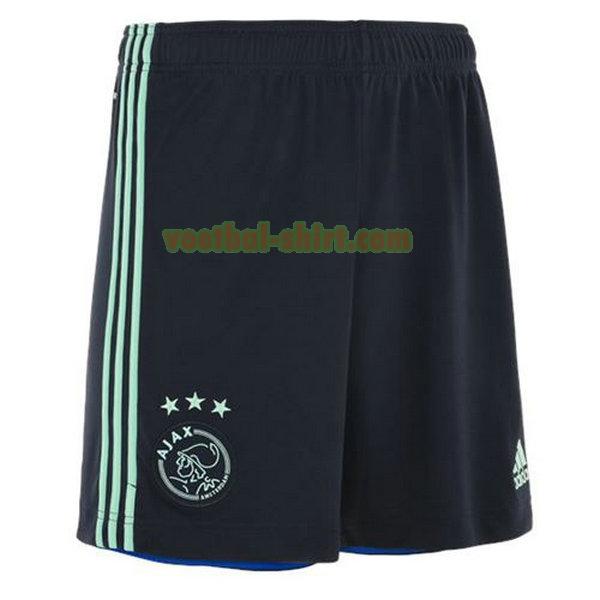 ajax uit shorts 2021-2022 blauw mannen