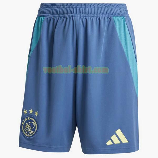 ajax uit shorts 2024 2025 blauw mannen
