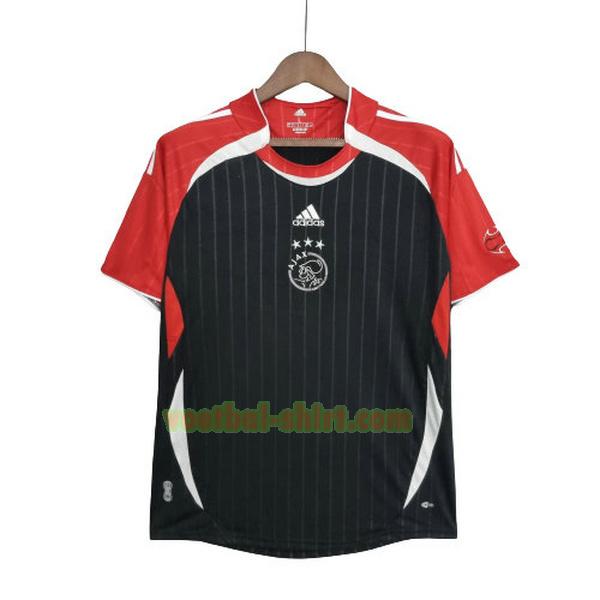 ajaxa pre match shirt 2022 2023 zwart rood mannen