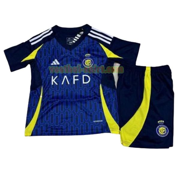 al nassr fc uit shirt 2024 2025 blauw kinderen