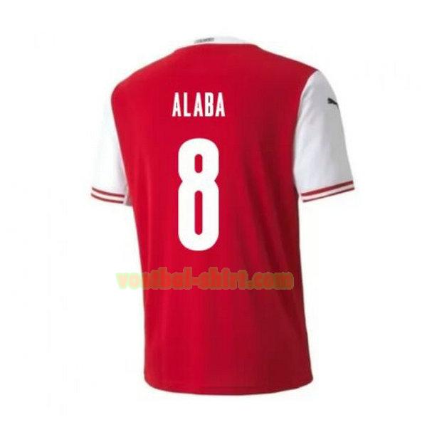 alaba 8 oostenrijk thuis shirt 2021 mannen