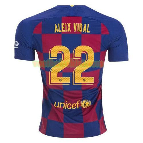 aleix 22 barcelona thuis shirt 2019-2020 mannen