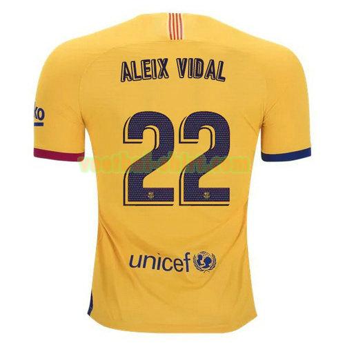 aleix 22 barcelona uit shirt 2019-2020 mannen