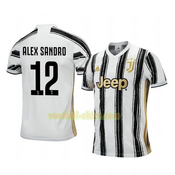 alex sandro 12 juventus thuis shirt 2020-2021 mannen