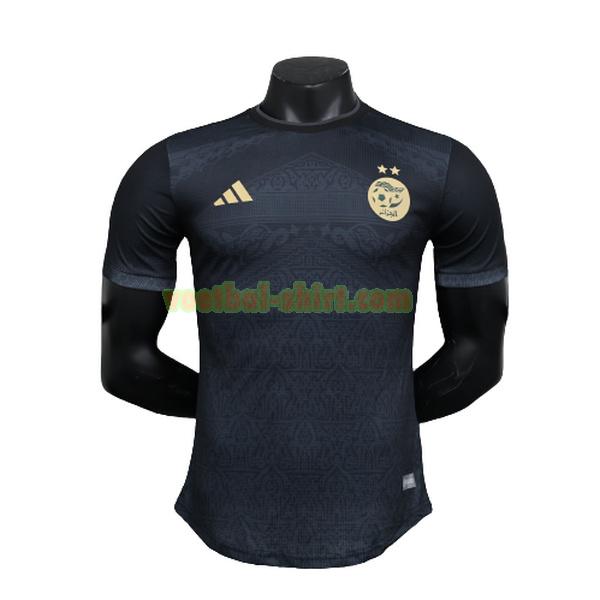 algerije player special edition shirt 2023 zwart mannen