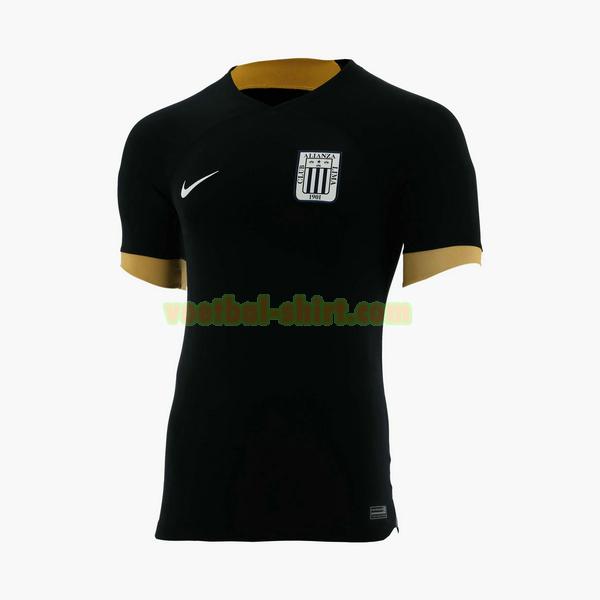 alianza lima uit shirt 2023 thailand zwart mannen