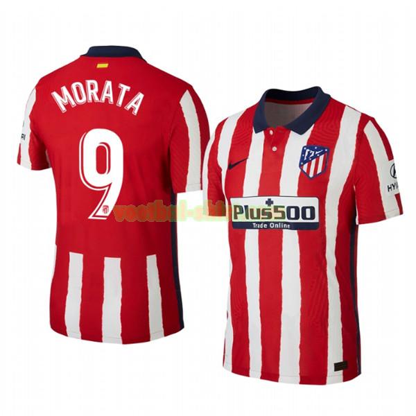 alvaro morata 9 atletico madrid thuis shirt 2020-21 mannen