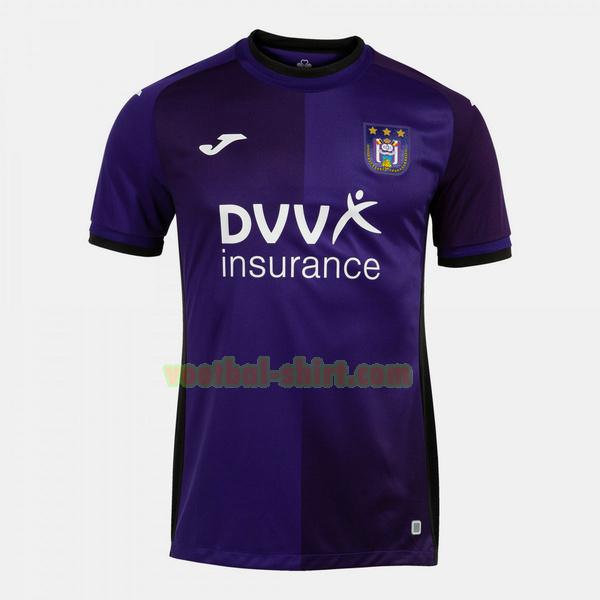 anderlecht thuis shirt 2022 2023 thailand purple mannen