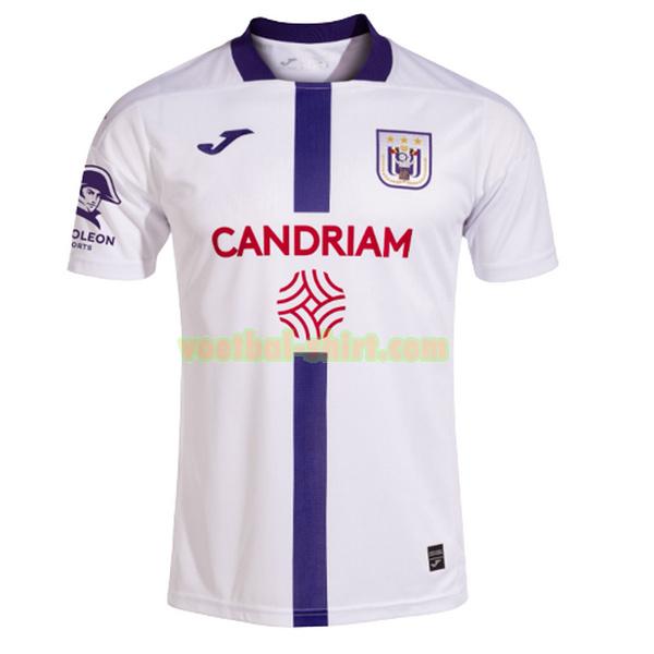 anderlecht thuis shirt 2023 2024 thailand wit mannen