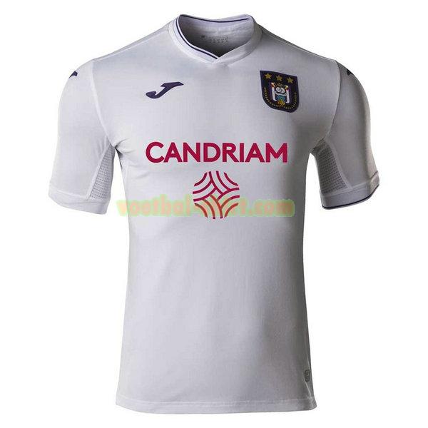 anderlecht uit shirt 2020-2021 thailand wit mannen