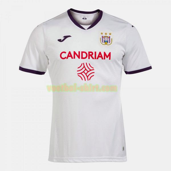 anderlecht uit shirt 2022 2023 thailand wit mannen