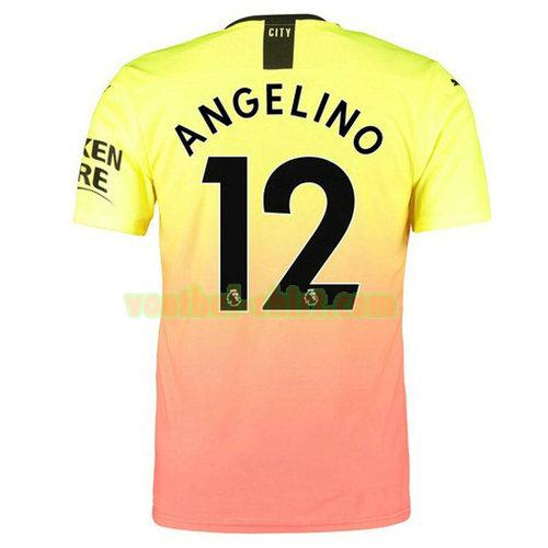 angelino 12 manchester city 3e shirt 2019-2020 mannen