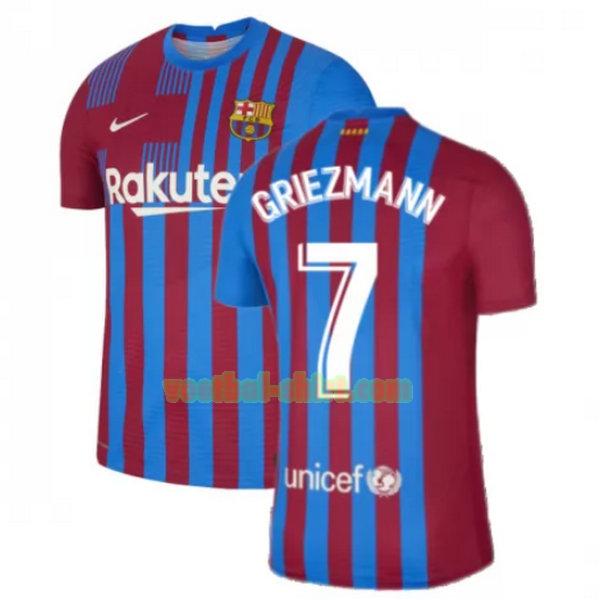 ansu fati 22 barcelona thuis shirt 2021 2022 rood wit mannen