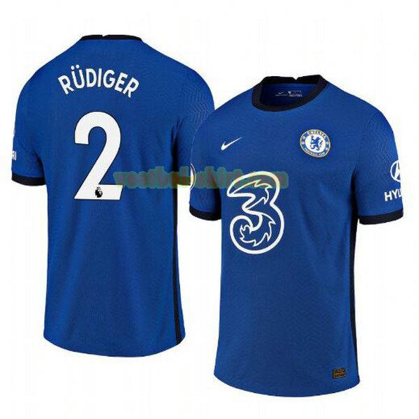 antonio rüdiger 2 chelsea thuis shirt 2020-2021 mannen