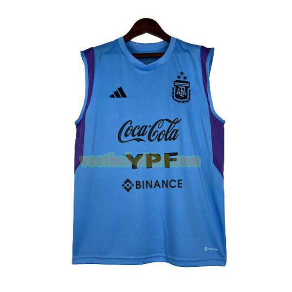 argentinië opleiding vest 2023 blauw mannen