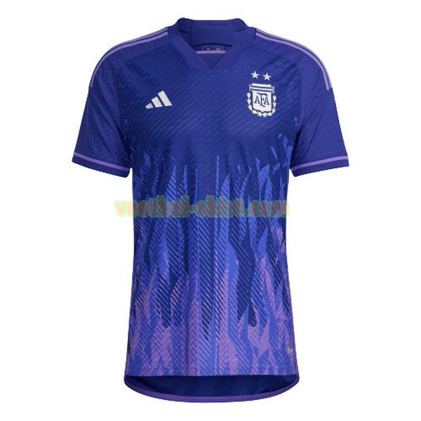 argentinië thuis shirt 2022 thailand blauw mannen