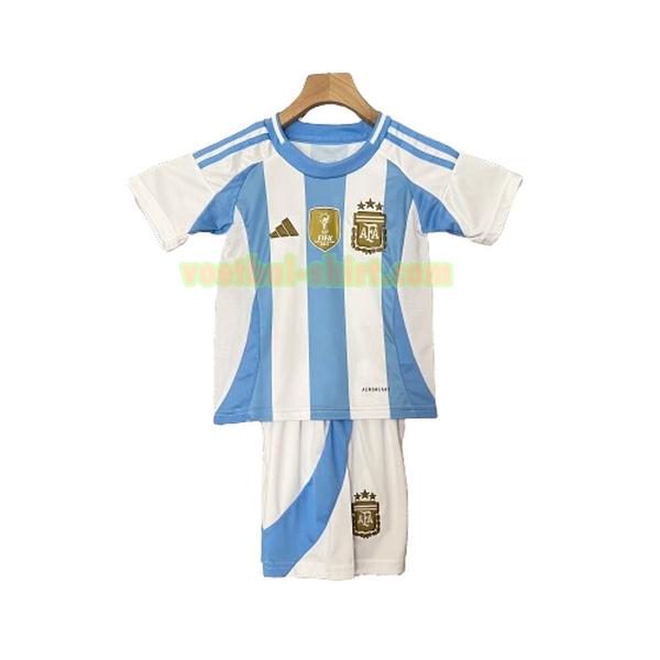argentinië thuis shirt 2024 blauw wit kinderen
