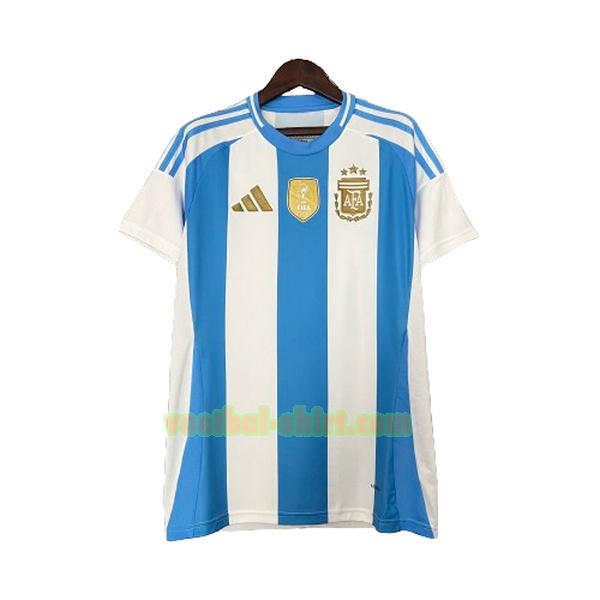 argentinië thuis shirt 2024 thailand blauw wit mannen