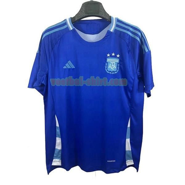 argentinië uit shirt 2024 blauw mannen