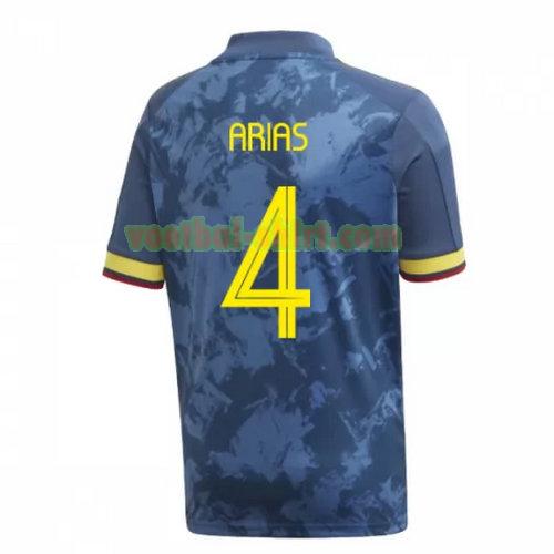 arias 4 colombia uit shirt 2020 mannen