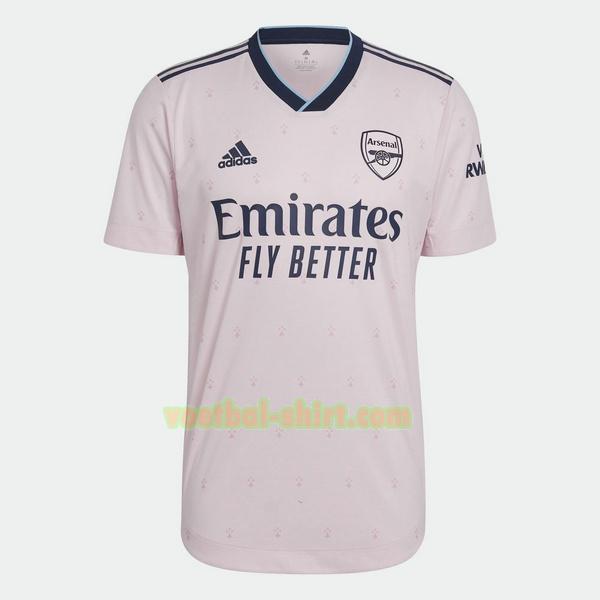 arsenal 3e shirt 2022 2023 thailand roze mannen