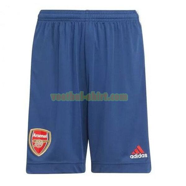 arsenal 3e shorts 2021 2022 blauw mannen