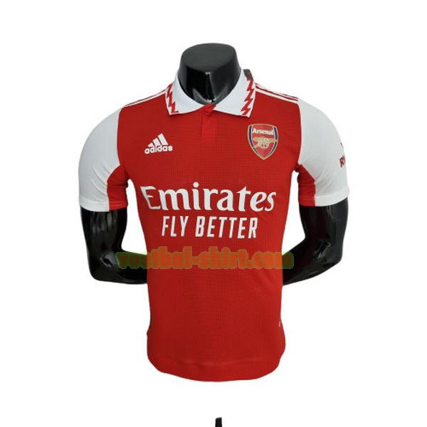 arsenal player thuis shirt 2022 2023 rood mannen