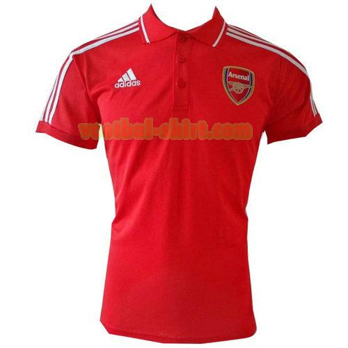 arsenal poloshirt 2020 rood mannen