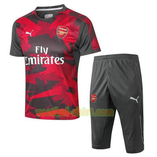 arsenal set opleiding 2018-2019 grijs mannen