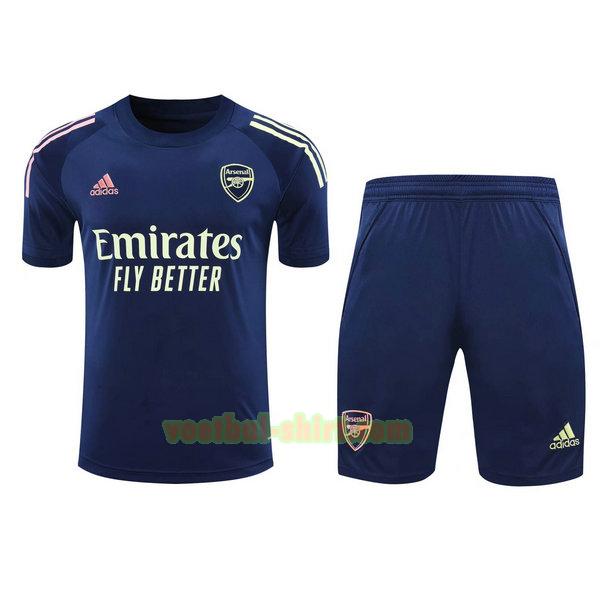 arsenal set opleiding 2021 blauw mannen